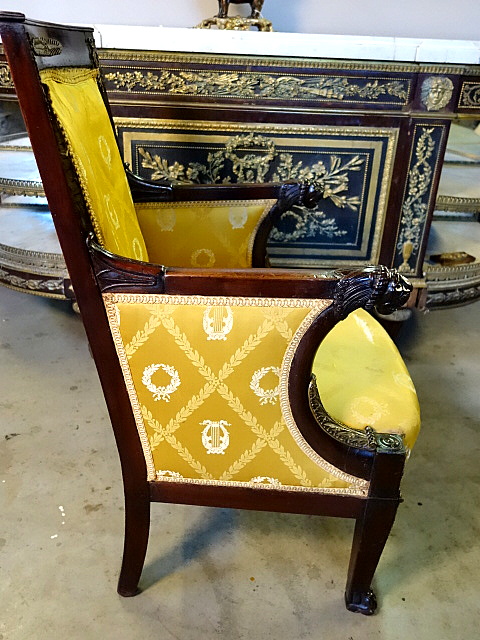 Armchair Empire Period Jacob Desmalter France 