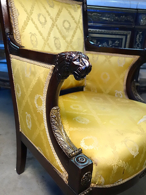 Armchair Empire Period Jacob Desmalter France 