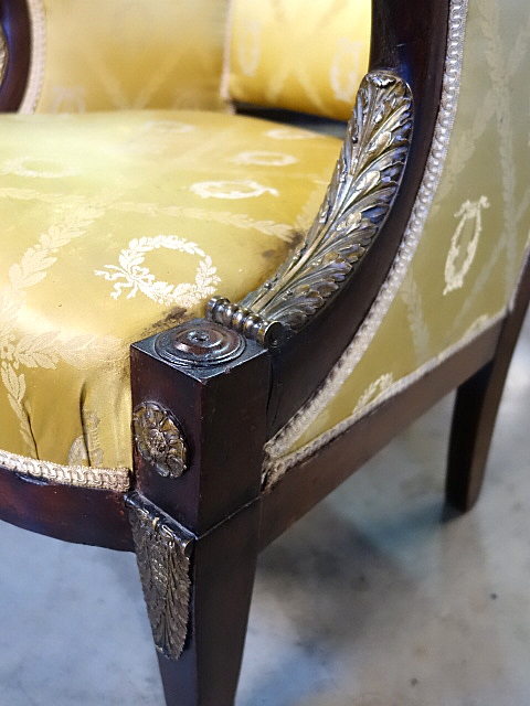 Armchair Empire Period Jacob Desmalter France 