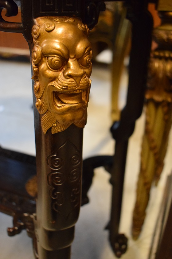 Cabinet on Stand Chinoiserie Style France 19th century