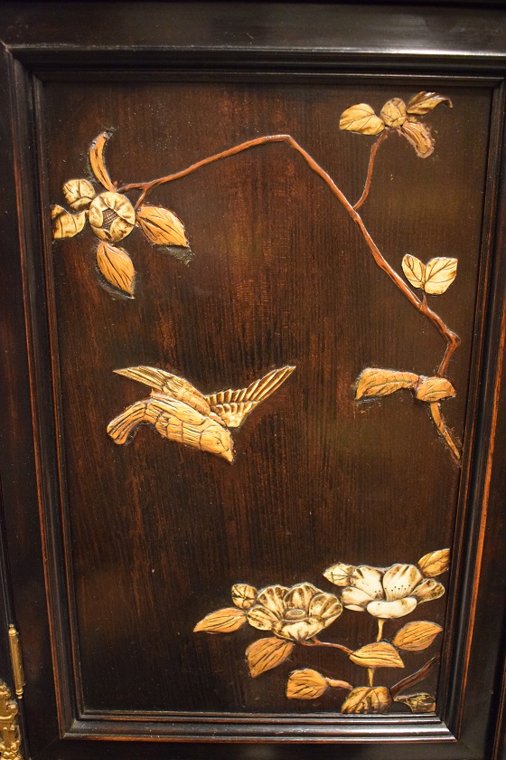 Cabinet on Stand Chinoiserie Style France 19th century