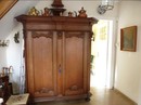 Cupboard Oakwood Flandres 18th Century Armoire Flamande de style Louis XIV