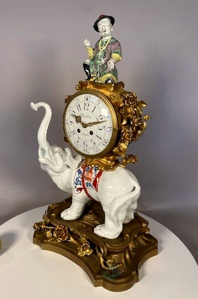 elephant clock
