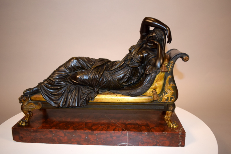 Empire bronze representing Ariadne
