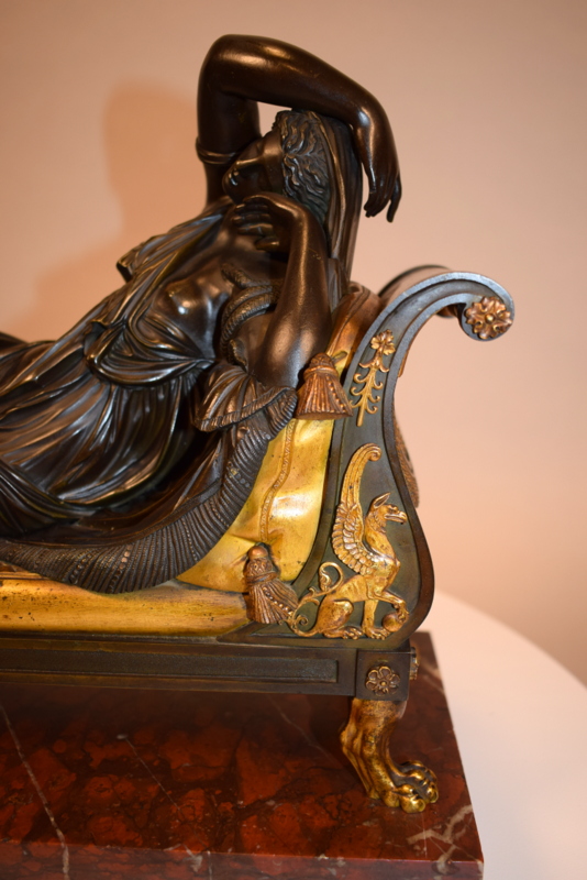 Empire bronze representing Ariadne