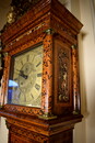 English seaweed longcase clock