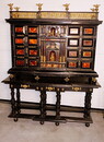 hispano flemish cabinet on stand
