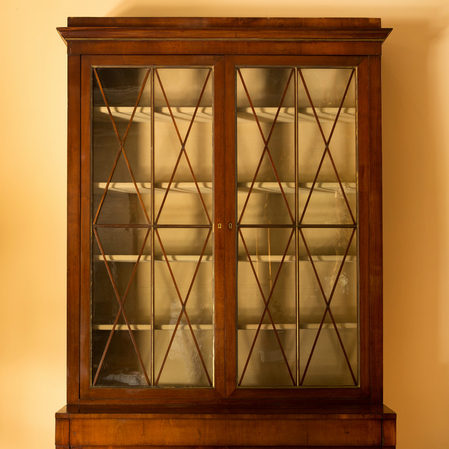 Mahagony bookcase early 19th century, Northern European or Russian