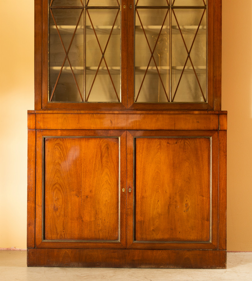 Mahagony bookcase early 19th century, Northern European or Russian