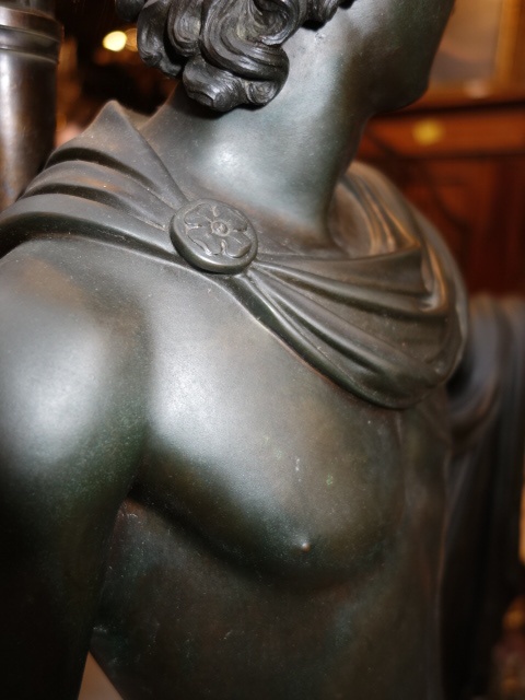 Neo-Classical Bronze Sculpture of Apollo Belvedere