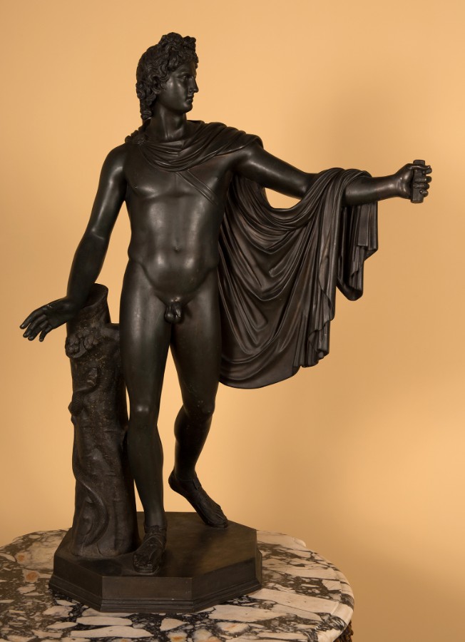 Neo-Classical Bronze Sculpture of Apollo Belvedere