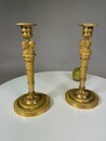 Pair of candelabres attributed to Claude Galle 