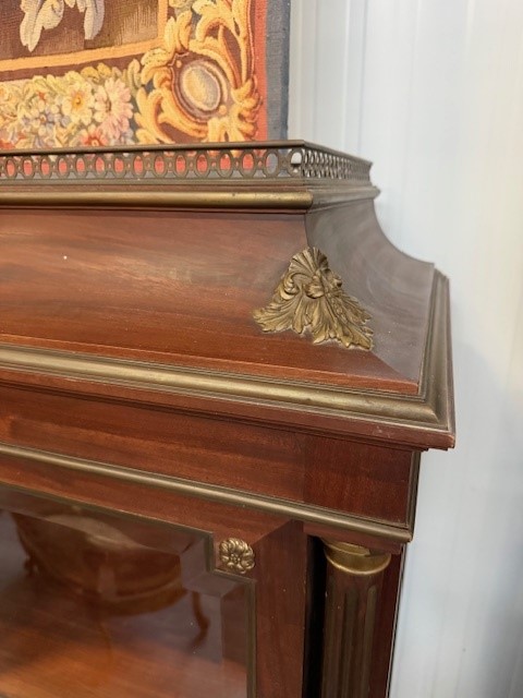 Pair of display cabinets - bookcases made in the Louis XVI stijle