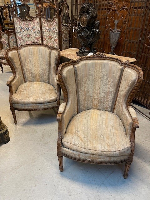 Pair of Louis XVI armchairs