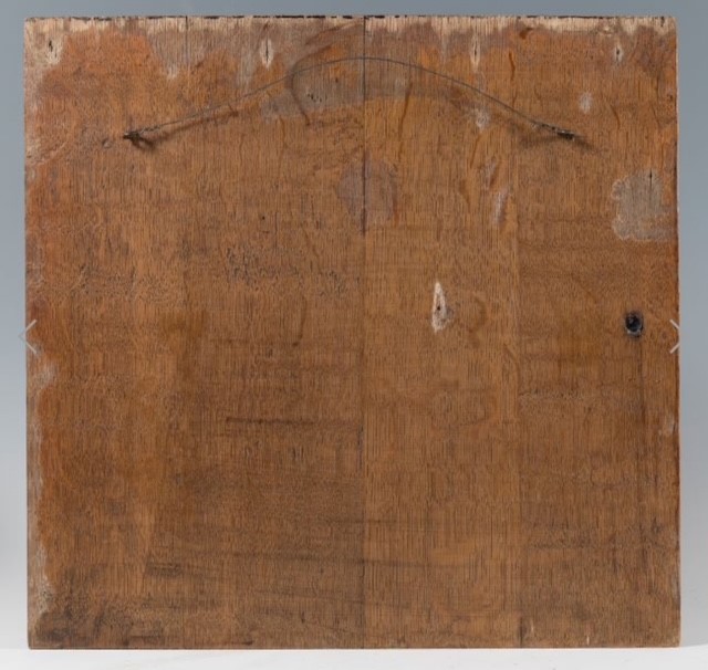 Pair of reliefs in oak , Flemish circa 1500