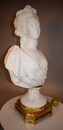 Palatial size bust of Marie-Antoinette