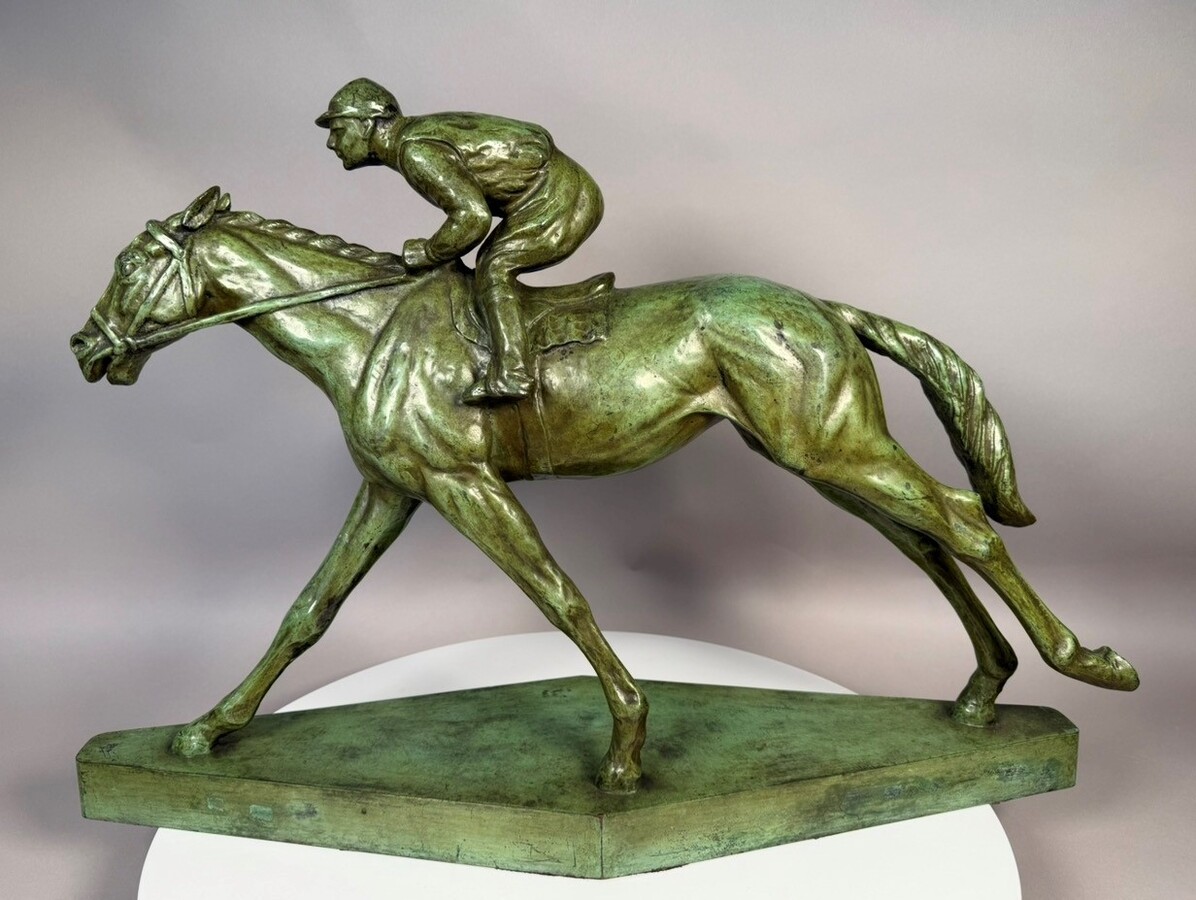 The jockey by Thierry van Rijswijck