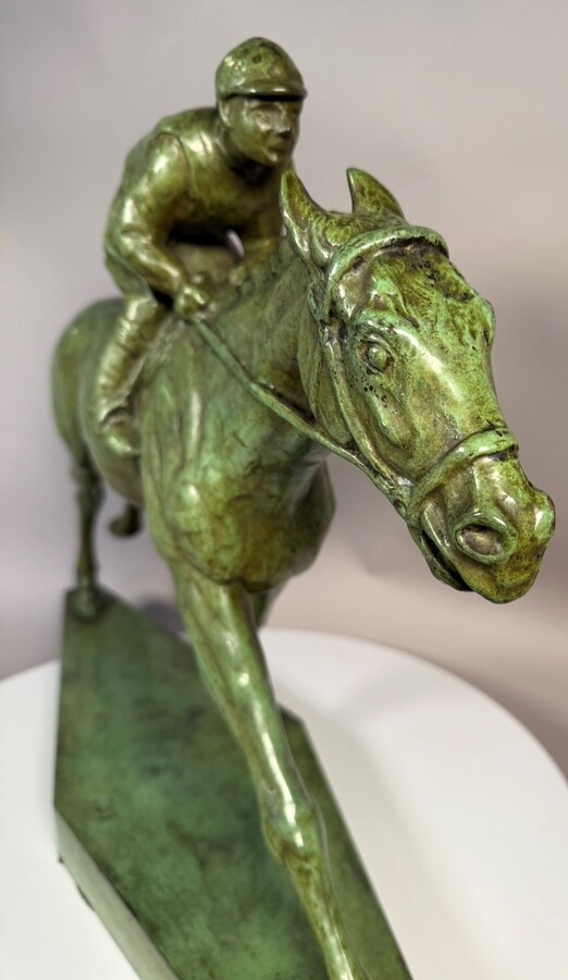 The jockey by Thierry van Rijswijck