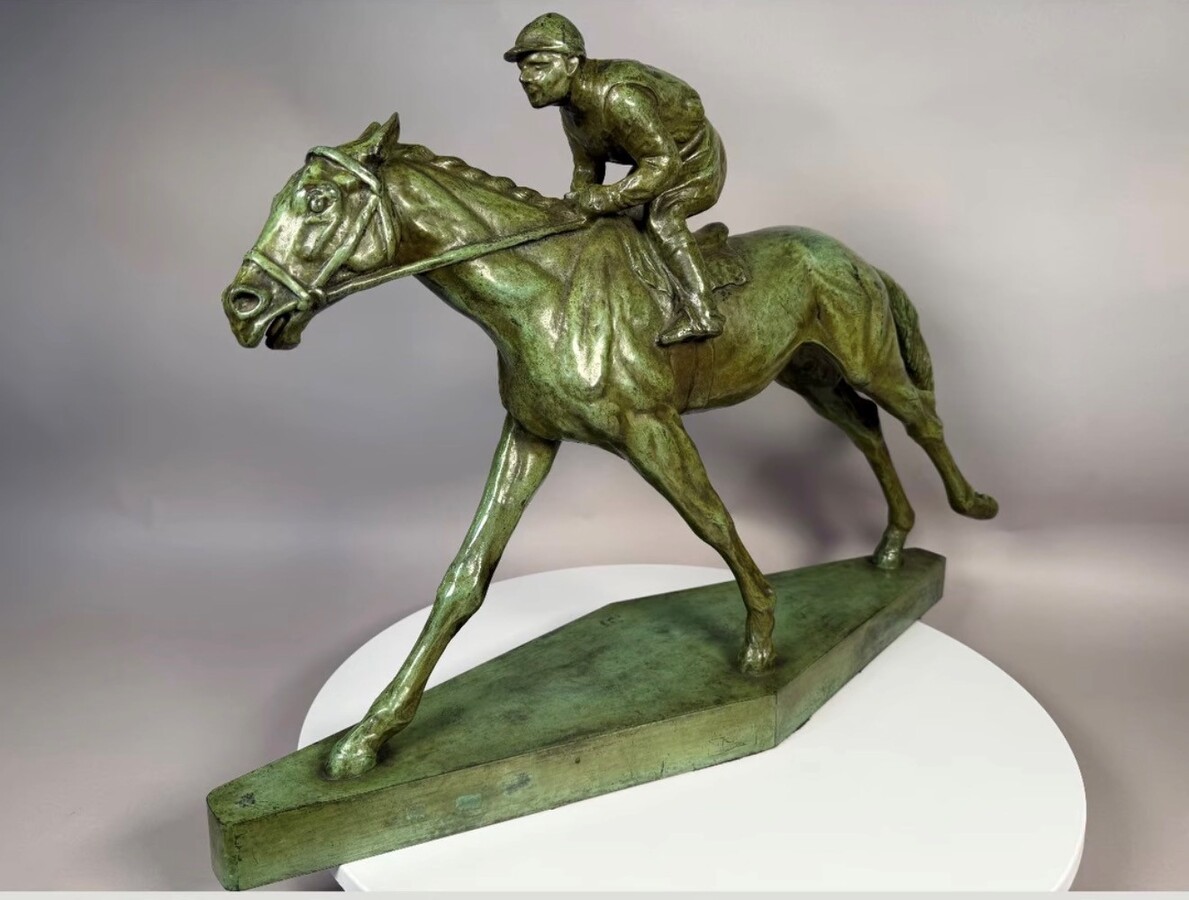 The jockey by Thierry van Rijswijck