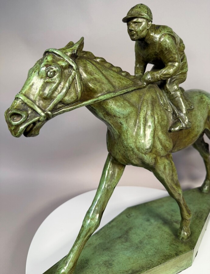The jockey by Thierry van Rijswijck