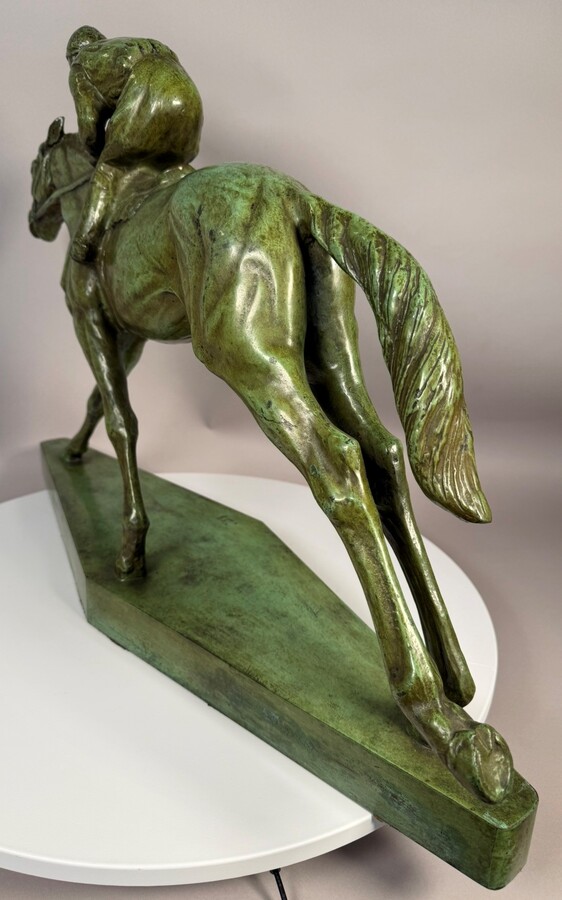 The jockey by Thierry van Rijswijck