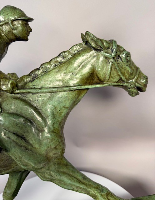 The jockey by Thierry van Rijswijck