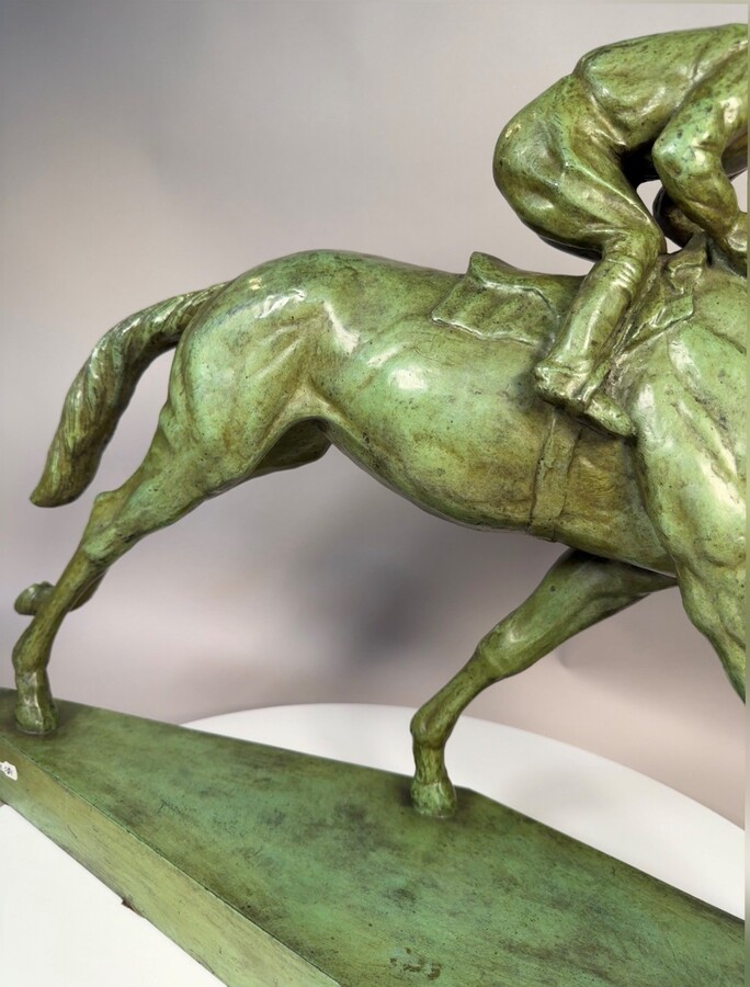 The jockey by Thierry van Rijswijck
