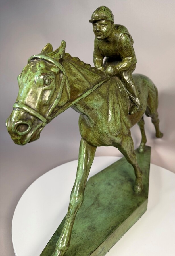 The jockey by Thierry van Rijswijck